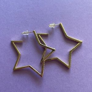 Fashion star earrings